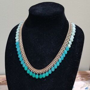 Stella & Dot "Contessa" Ombre Jade Necklace